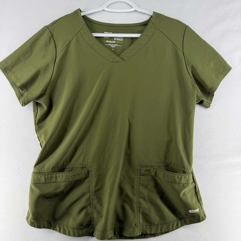 1460 Grey's Anatomy Evolve Stretch V-Neck Scrub Top and Jogger Set